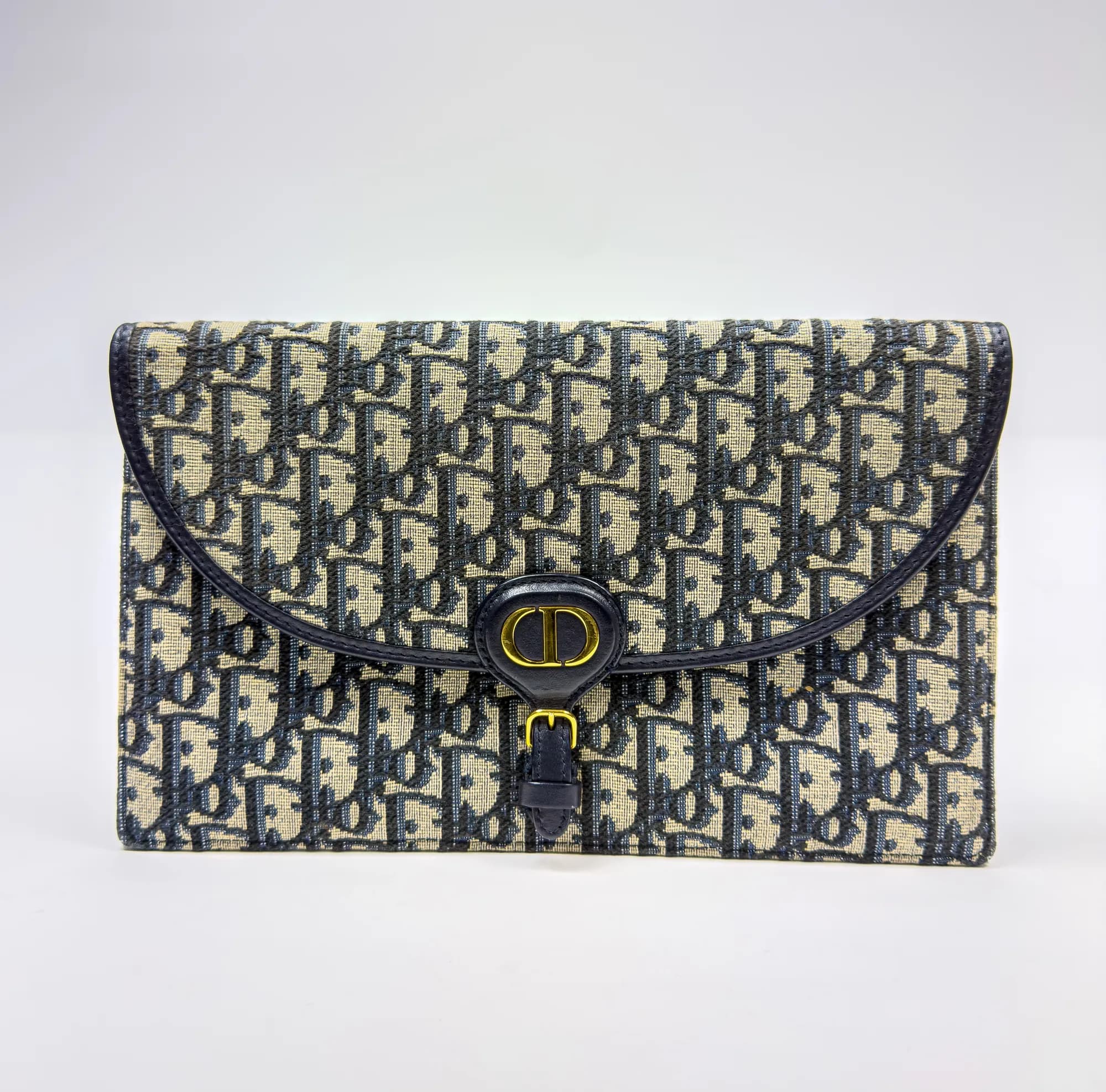 디올 바비 파우치 블루